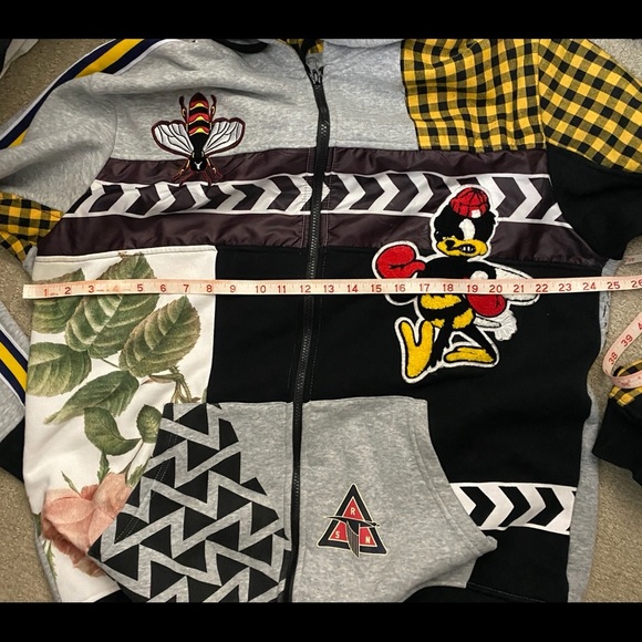 Reason Brand Sting Like A Bee Jacket Mens Size XXL - Picture 7 of 10